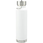 Thor Copper Insulated Bottle with Straw Lid, 25 oz - White - Back