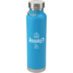 Thor Copper Insulated Water Bottle, 22 oz Full Color - Process Blue - Front 3