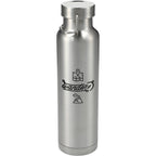 Thor Copper Insulated Water Bottle, 22 oz Full Color - Silver - Front 2