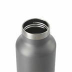 Thor Copper Insulated Water Bottle, 22 oz - Gray - Left Angle 2