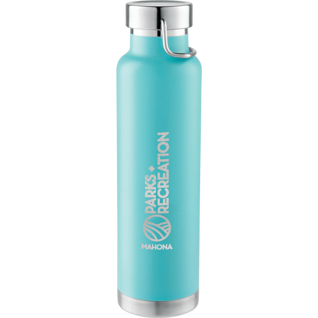 Thor Copper Insulated Water Bottle, 22 oz - Mint Green - Front