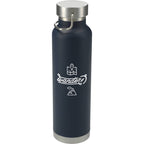 Thor Copper Insulated Water Bottle, 22 oz - Navy - Front 2
