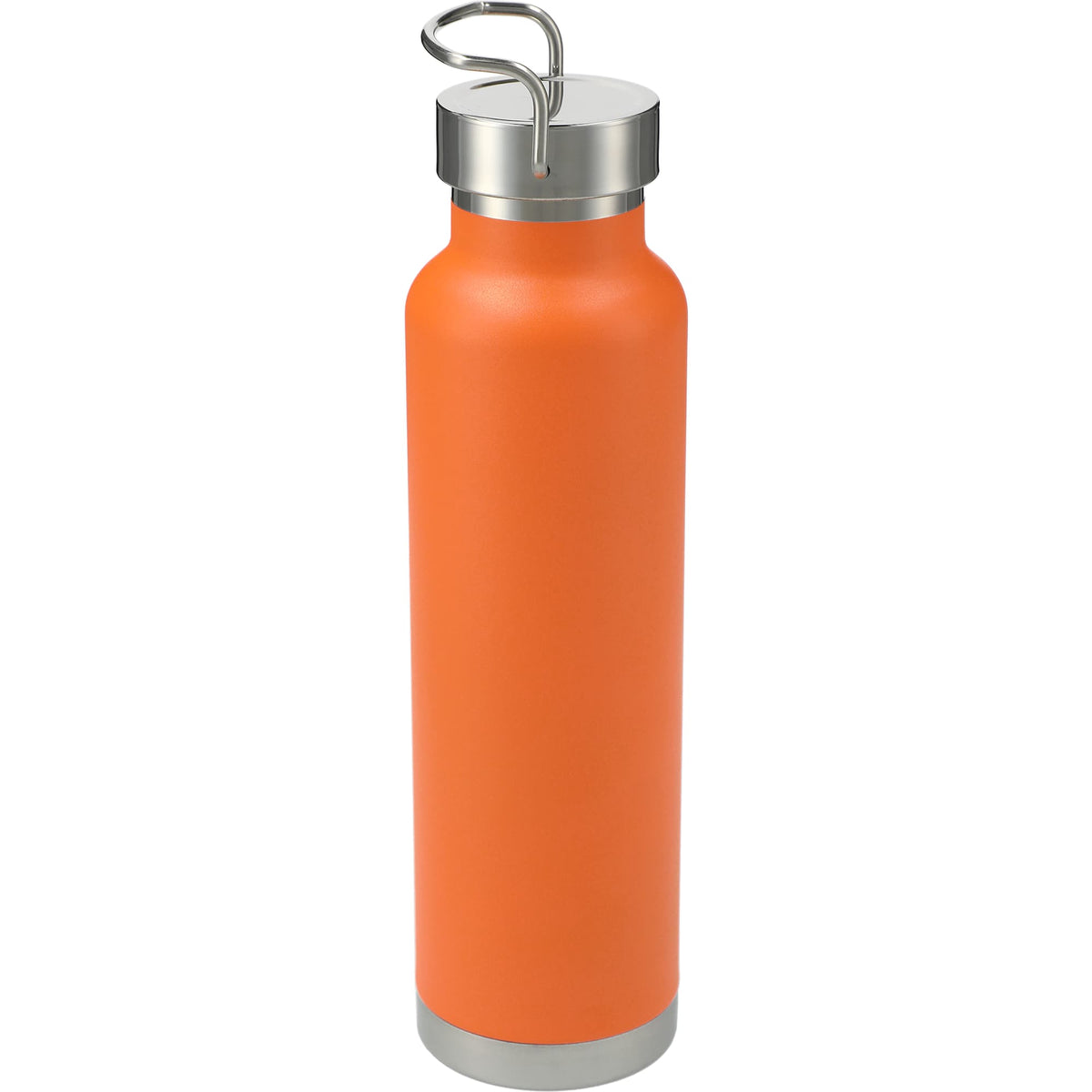Thor Copper Insulated Water Bottle, 22 oz - Orange - Back