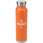 Thor Copper Insulated Water Bottle, 22 oz - Orange - Front 2