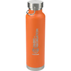Thor Copper Insulated Water Bottle, 22 oz - Orange - Front