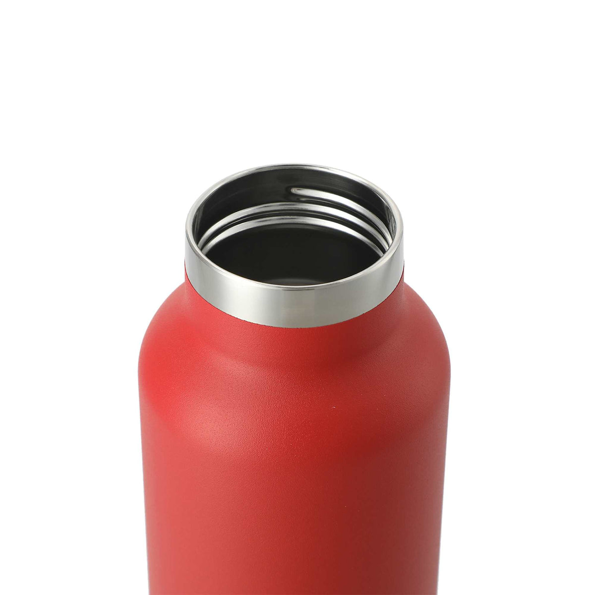 Thor Copper Insulated Water Bottle, 22 oz - Red - Left Angle 2