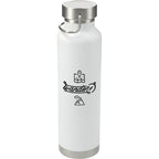 Thor Copper Insulated Water Bottle, 22 oz - White - Front 2