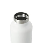 Thor Copper Insulated Water Bottle, 22 oz - White - Left Angle 2