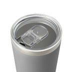 Thor Copper Vacuum Tumbler with Slide Lid, 22 oz Laser Engraving - Gray - Left Angle