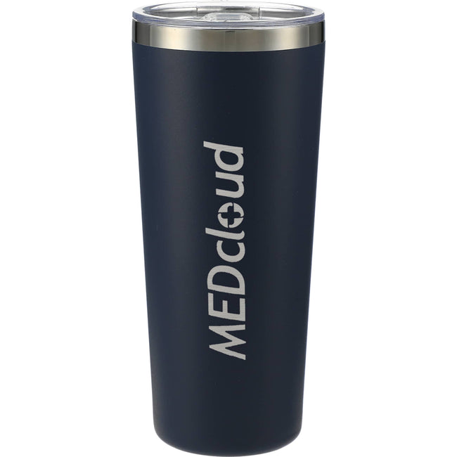 Thor Copper Vacuum Tumbler with Slide Lid, 22 oz Laser Engraving