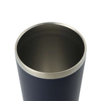 Thor Copper Vacuum Tumbler with Slide Lid, 22 oz Laser Engraving - Navy - Left Angle 2