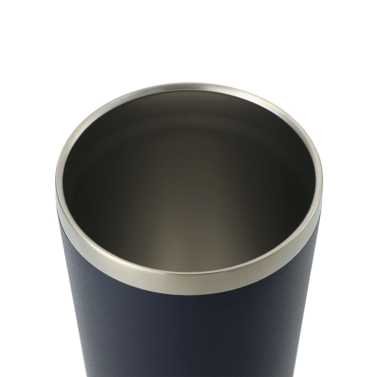 Thor Copper Vacuum Tumbler with Slide Lid, 22 oz Laser Engraving - Navy - Left Angle 2