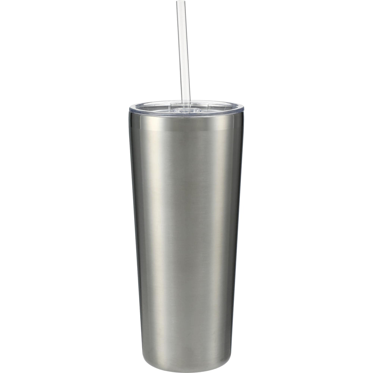 Thor Copper Vacuum Tumbler with Slide Lid, 22 oz Laser Engraving - Silver - Back