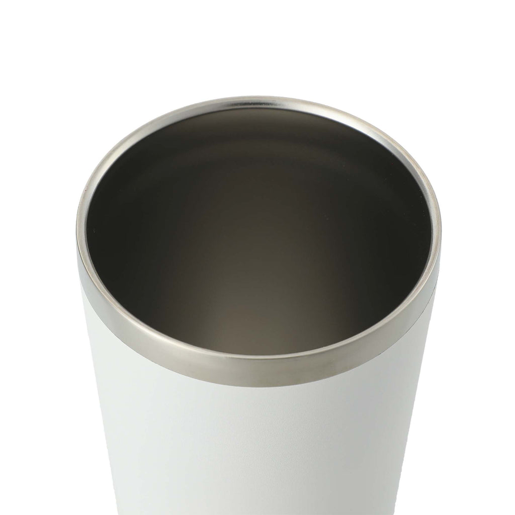 Thor Copper Vacuum Tumbler with Slide Lid, 22 oz Laser Engraving - White - Left Angle 2