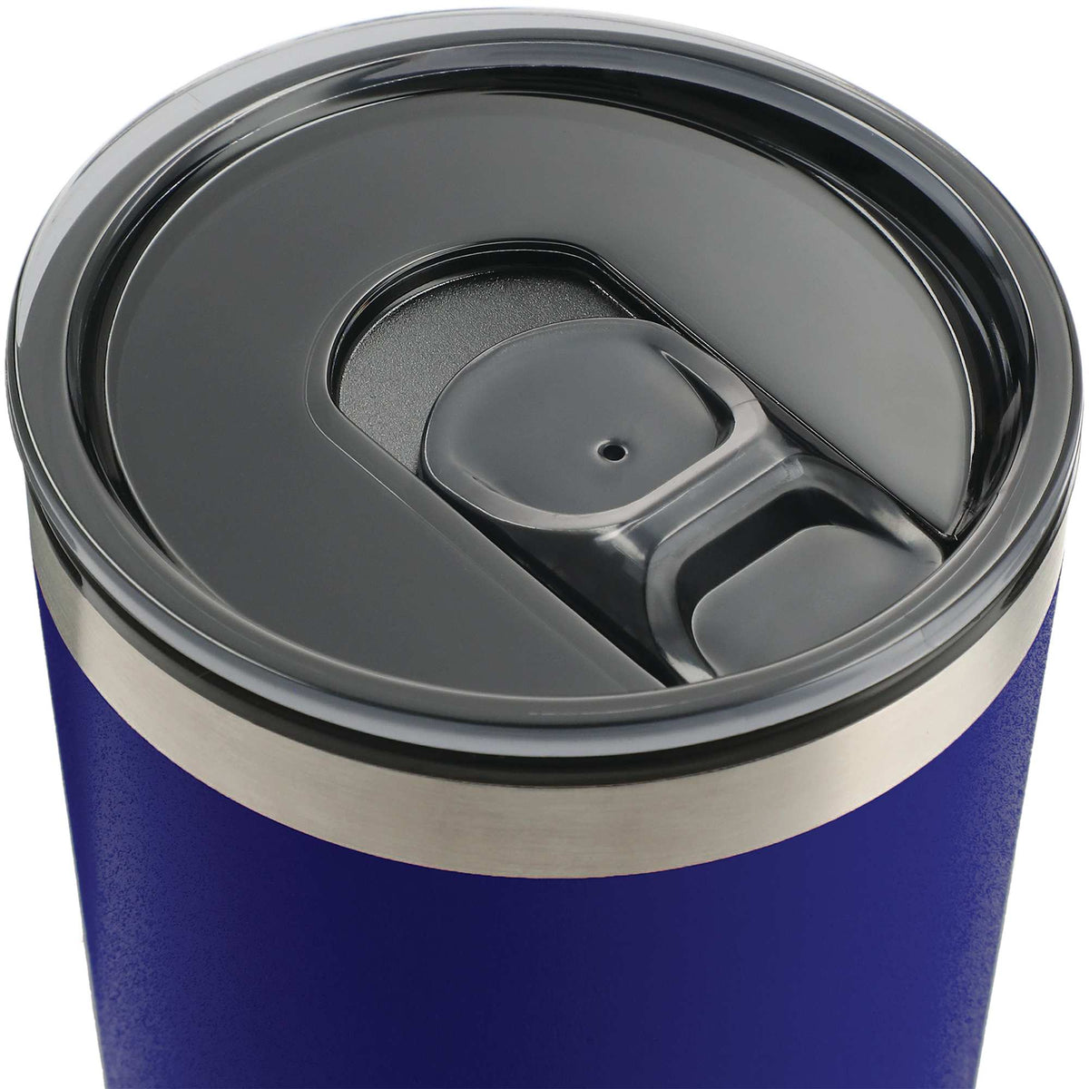 Thor Stainless Tumbler with Straw, 16 oz - Blue - Photo 2