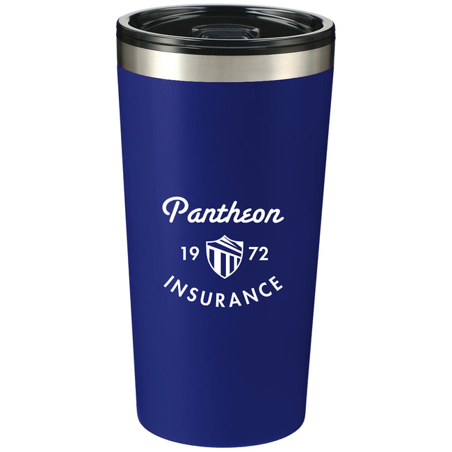 Thor Stainless Tumbler with Straw, 16 oz Full Color