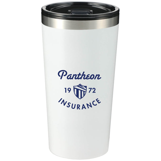 Thor Stainless Tumbler with Straw, 16 oz
