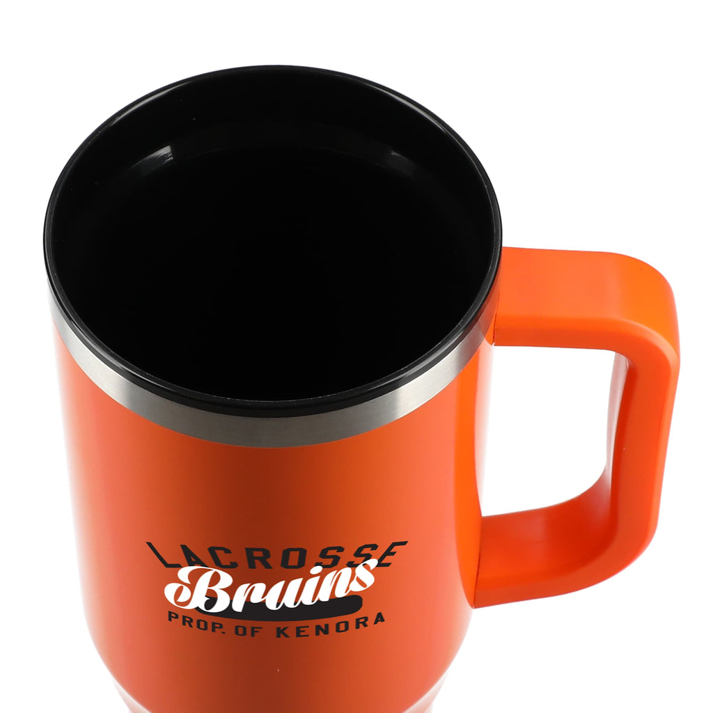 Thor Straw Tumbler with Handle, 40 oz - Orange - Top 3