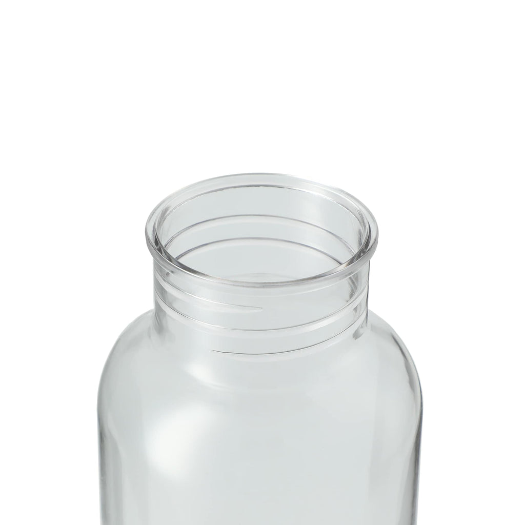 Thor Tritan Sport Bottle with Metal Carry Loop, 27 oz - Clear - Left Angle