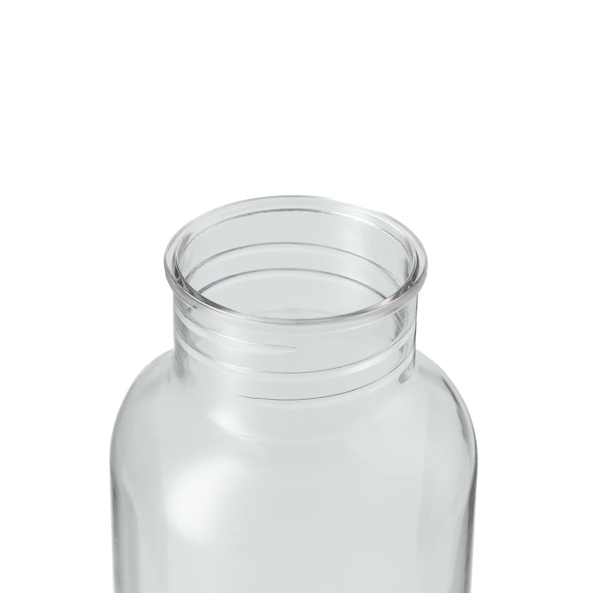 Thor Tritan Sport Bottle with Metal Carry Loop, 27 oz - Clear - Left Angle
