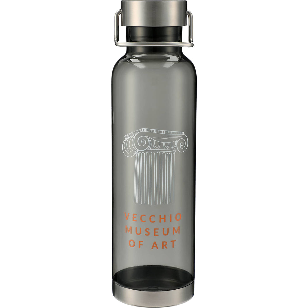 Thor Tritan Sport Bottle with Metal Carry Loop, 27 oz - Smoke - Front