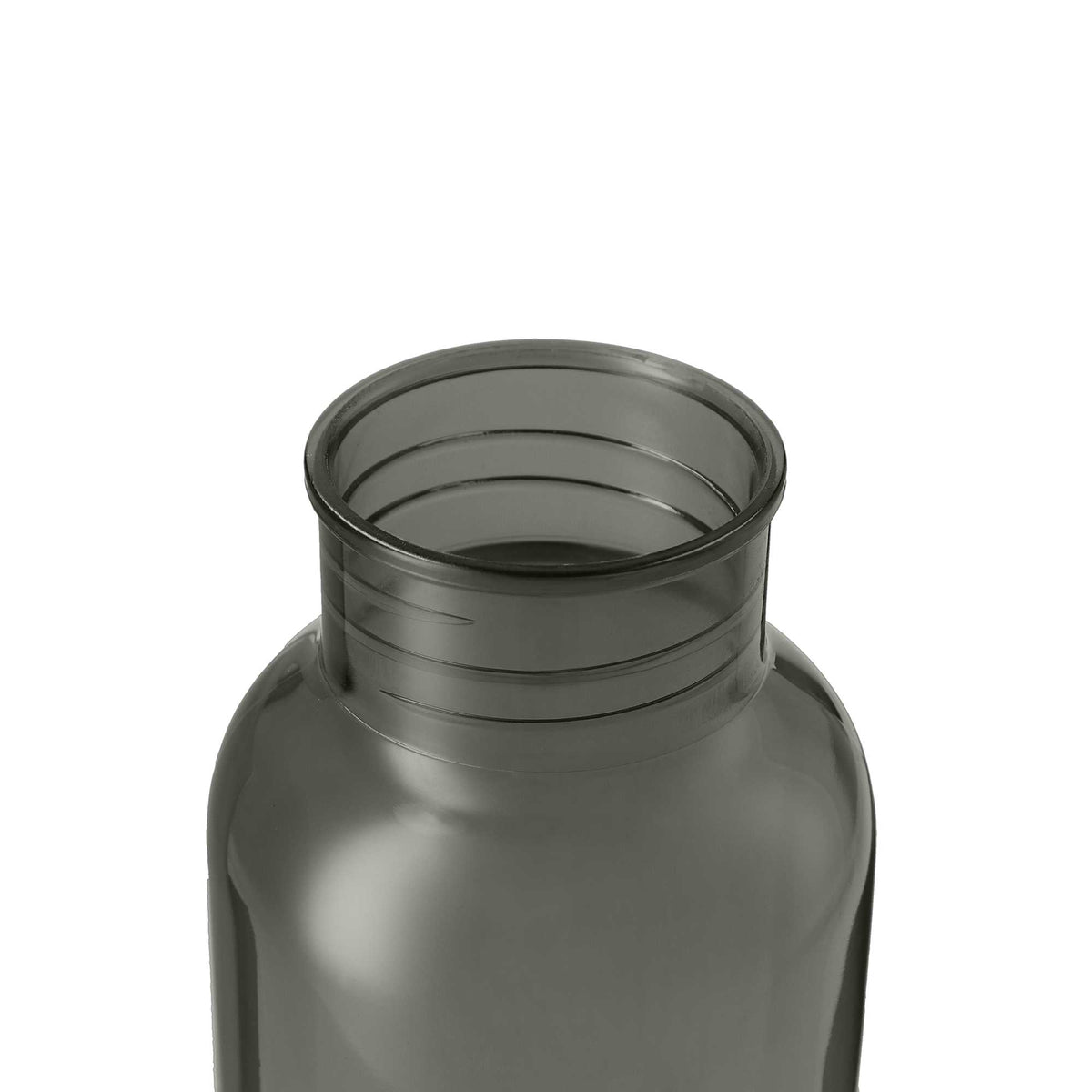Thor Tritan Sport Bottle with Metal Carry Loop, 27 oz - Smoke - Left Angle