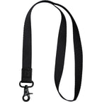 Thread Wallets Neck Lanyard with Leather Loop Transfer - Black - Photo 2