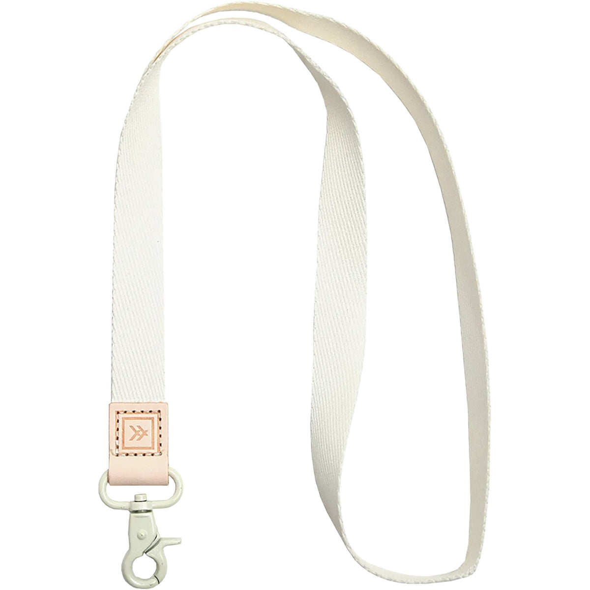 Thread Wallets Neck Lanyard with Leather Loop Transfer - Off white - Photo 2