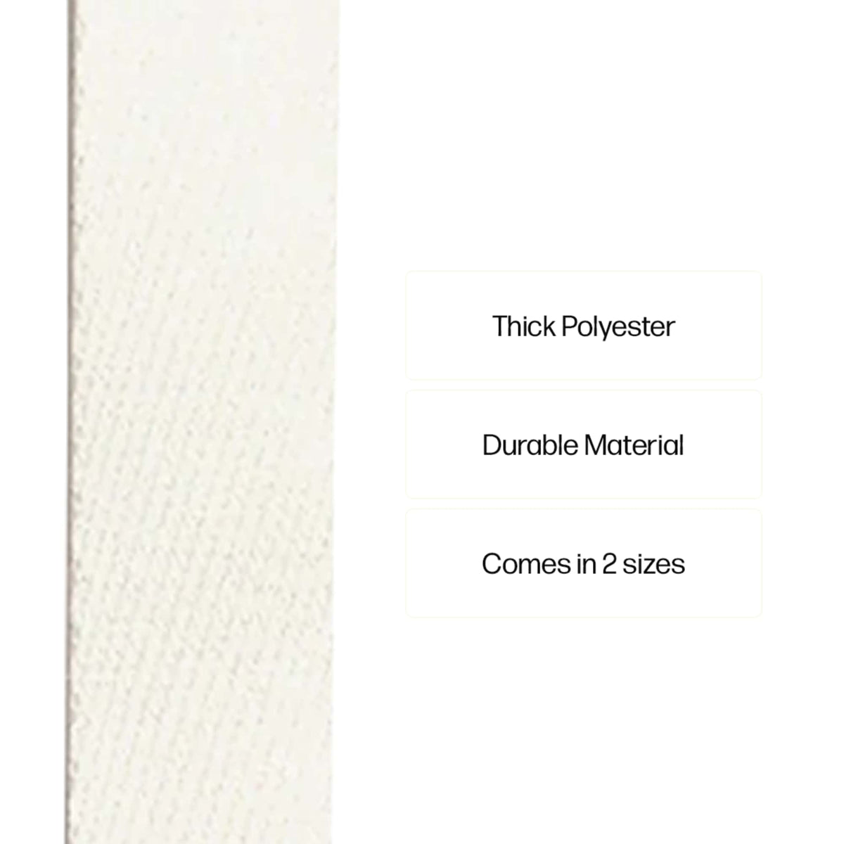 Thread Wallets Neck Lanyard with Leather Loop Transfer - Off white - Photo 5