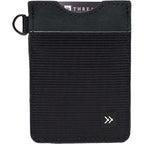 Thread Wallets Vertical Card Wallet in Leather Transfer - Black - Photo 2