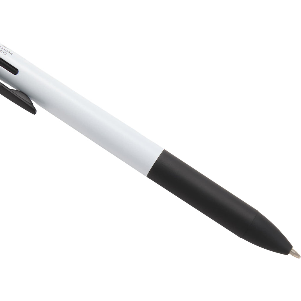 Three Color Ink Pen with Stylus in Recycled ABS - Black - Detail 2
