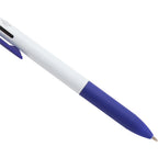 Three Color Ink Pen with Stylus in Recycled ABS - Blue - Detail 2