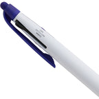 Three Color Ink Pen with Stylus in Recycled ABS - Blue - Detail