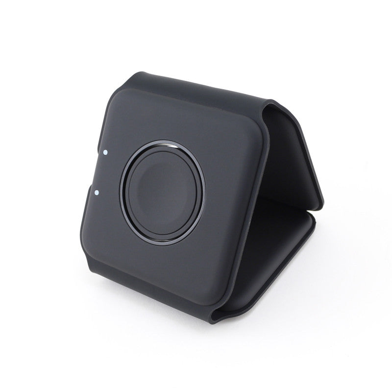 Three-Way Travel Charger - Black - Stand