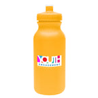 Thrive Bike Bottle in Full Color, 20 oz - Athletic Gold - Colorbrite