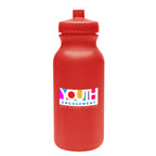 Thrive Bike Bottle in Full Color, 20 oz - Red - Colorbrite