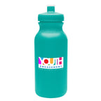 Thrive Bike Bottle in Full Color, 20 oz - Turquoise - Colorbrite