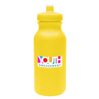 Thrive Bike Bottle in Full Color, 20 oz - Yellow - Colorbrite