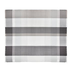 Throw Blanket in Buffalo Check - Open