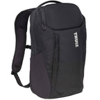 Thule Accent Recycled Laptop Backpack, 20L Embroidery - Black - Right Angle