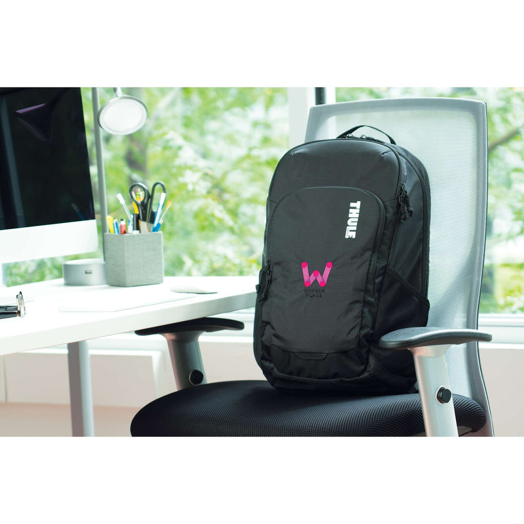 Thule Achiever Laptop Backpack, 16 Inch Transfer - Black - Front