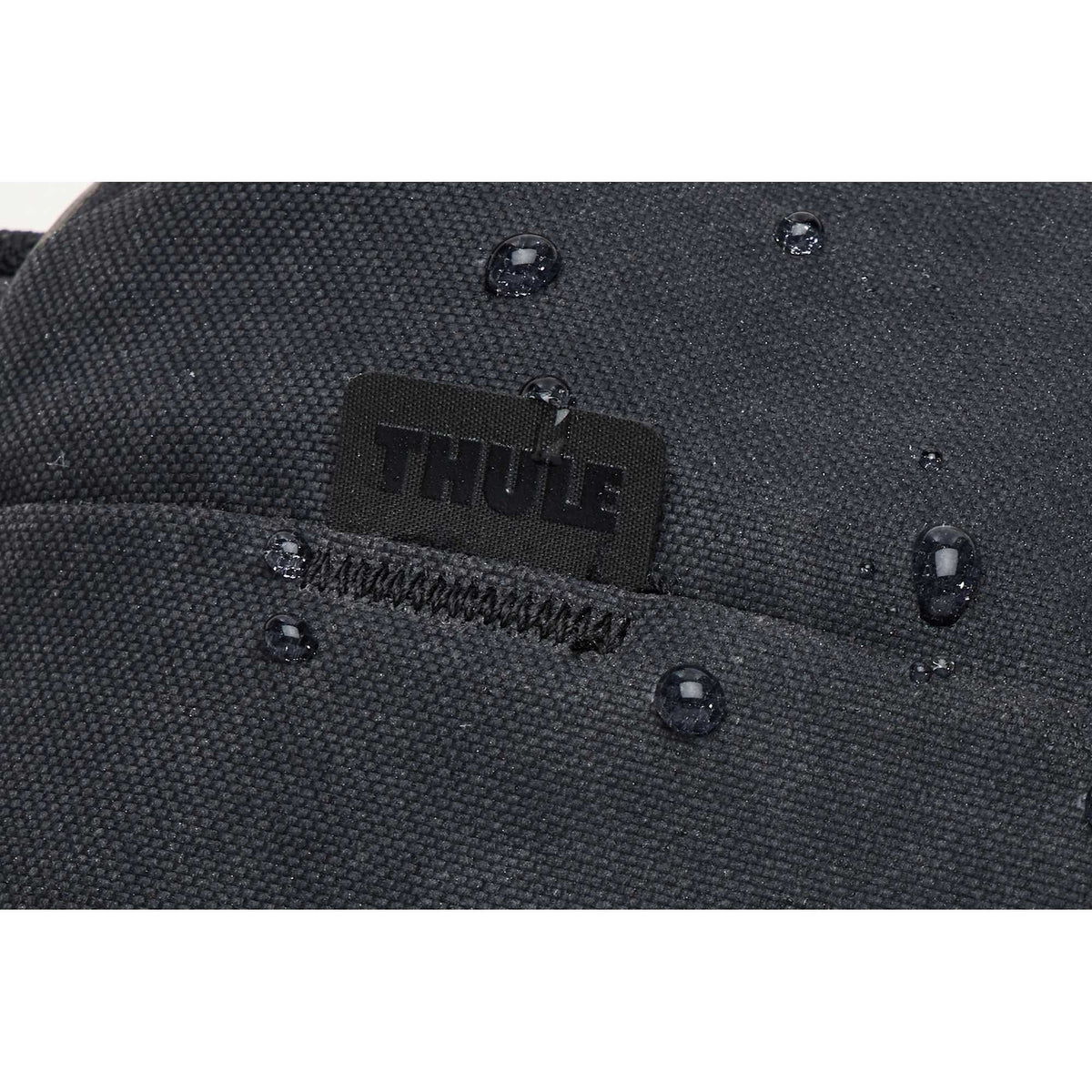 Thule Aion Sling Bag in Recycled Fabric Transfer - Black - Front Detail
