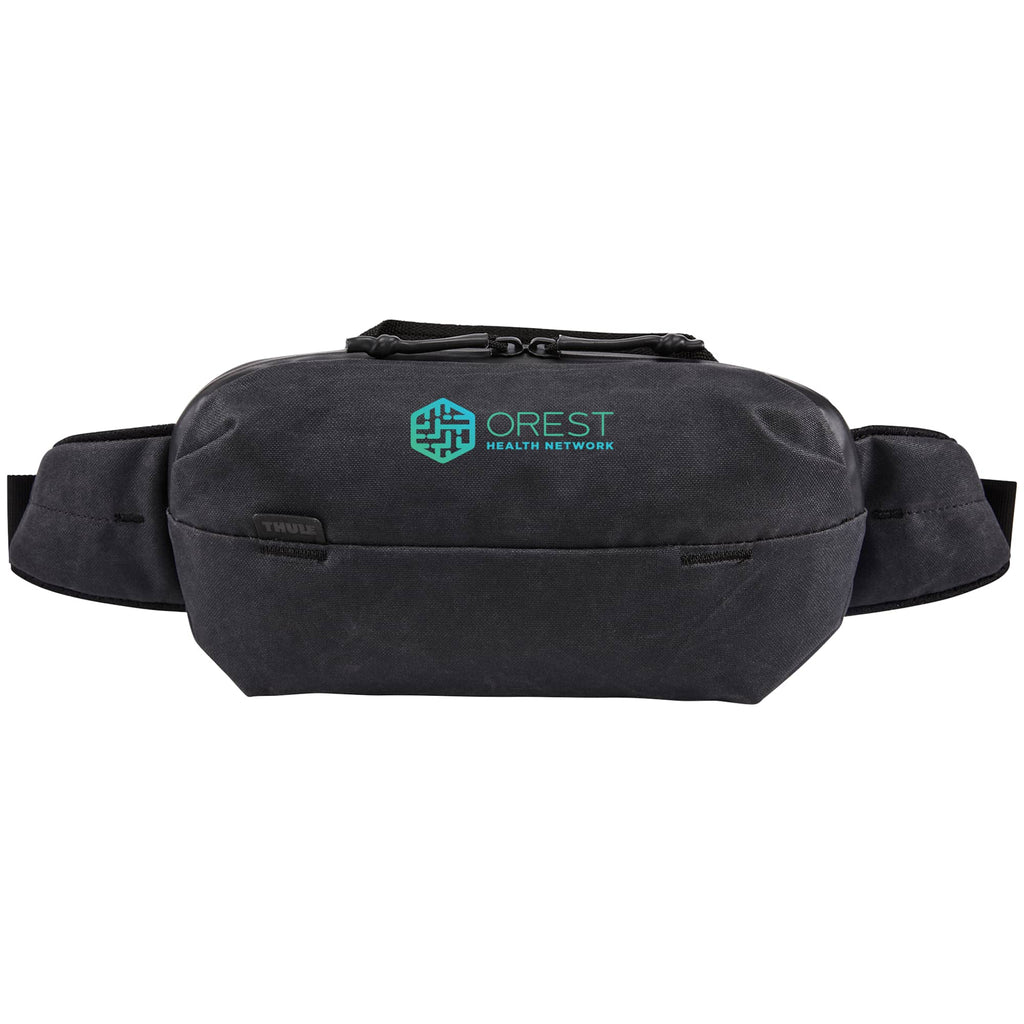 Thule Aion Sling Bag in Recycled Fabric Transfer - Black - Front