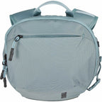 Thule All Trail Recycled Daypack with Rain Cover, 18L Embroidery - Pond Grey - Front Upper