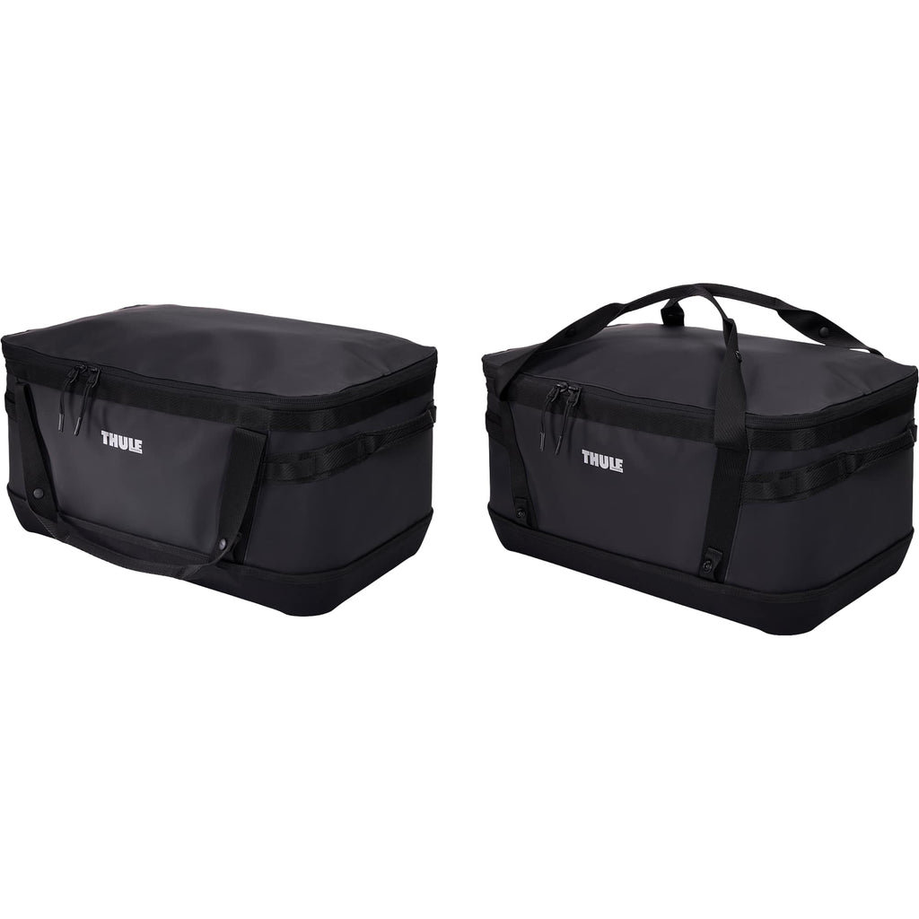 Thule Chasm Gear Hauler, 55L Embroidery - Black - Left Angle 3