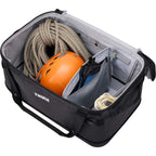 Thule Chasm Gear Hauler, 55L Embroidery - Black - Left Angle
