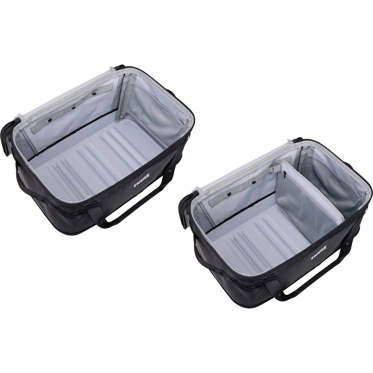 Thule Chasm Gear Hauler, 55L Embroidery - Black - Right Angle 3
