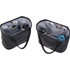 Thule Chasm Gear Tote with Waterproof Base, 30 L Embroidery - Black - Front Detail 3