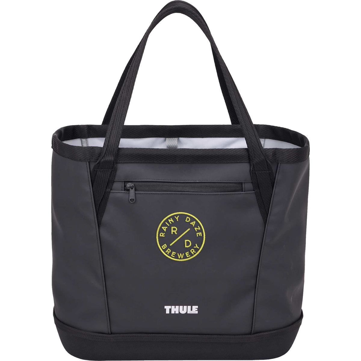 Thule Chasm Gear Tote with Waterproof Base, 30 L Embroidery - Black - Front