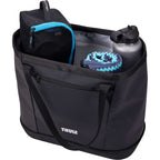 Thule Chasm Gear Tote with Waterproof Base, 30 L Embroidery - Black - Left Angle 2